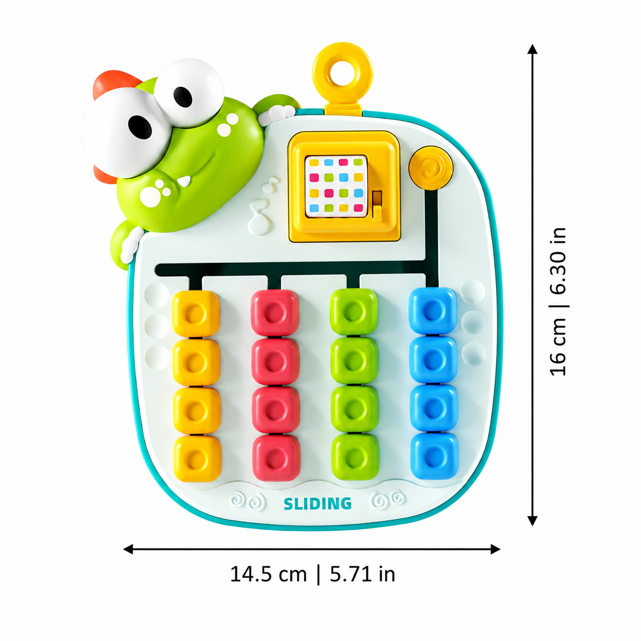 Sliding Colour Matching Puzzle for Screen-Free Play