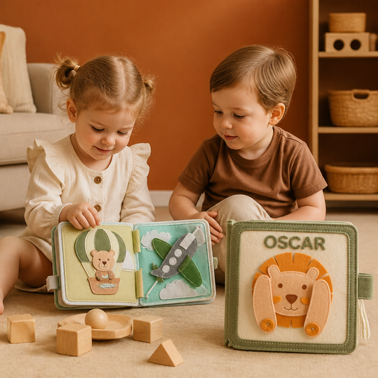 Personalised Felt Activity Book for Kids