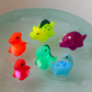 LED Light Up Dinosaur Bath Toys for Kids – Color Changing Water Bath Toy Set for Toddlers & Babies
