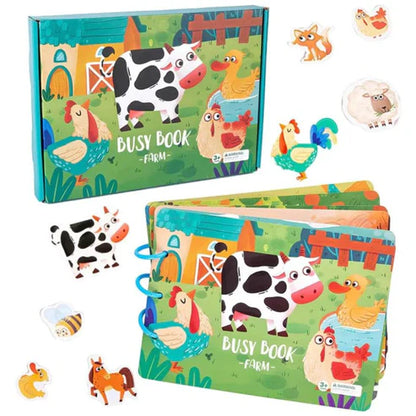 Montessori Sticker Busy Book