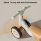 4-Wheel Baby Balance Bike for Toddlers 1–3 Years, Anti-Tip Ride-On Walking Toy