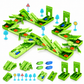 Build-your-own track with gravity-powered racing