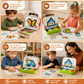 Montessori Mushroom Pegboard Mosaic Puzzle for Kids