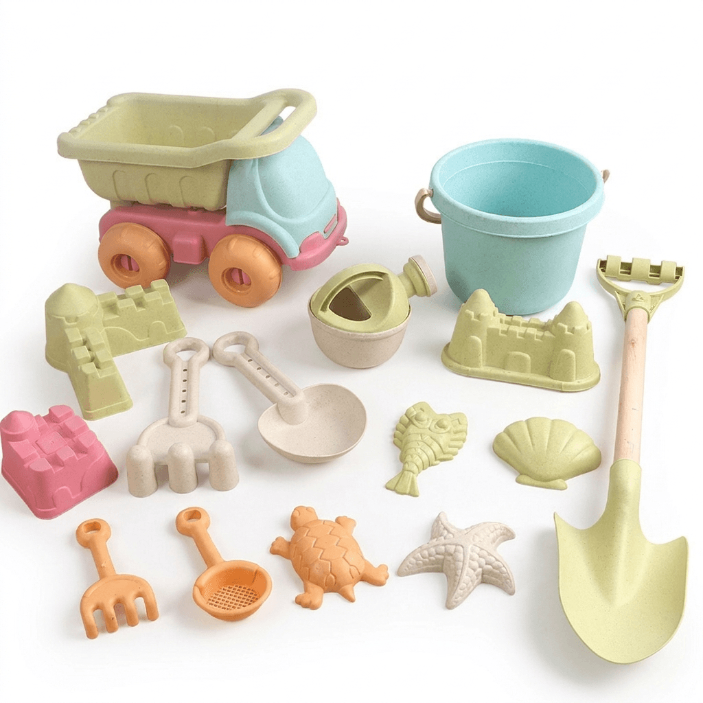 Kids Sand Toy Tool Set – Beach and Sandbox Play Kit for Creative Outdoor Fun