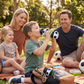 Foldable Silicone Soccer Water Bottle for Kids