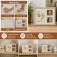 Kids’ Handprint Keepsake Frame Kit with Two Photo Spaces