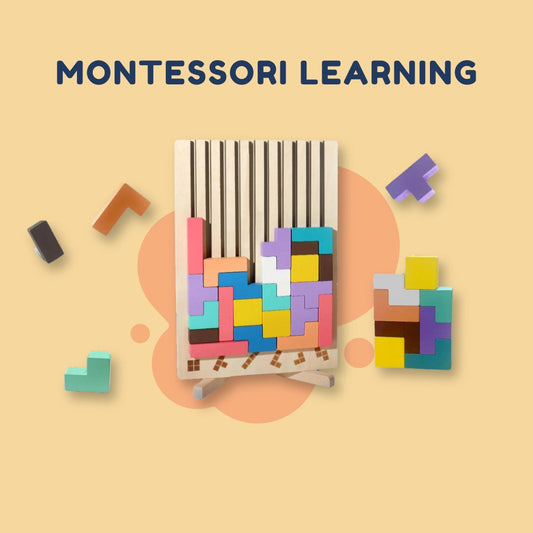 Wooden Stacking Puzzle Toy