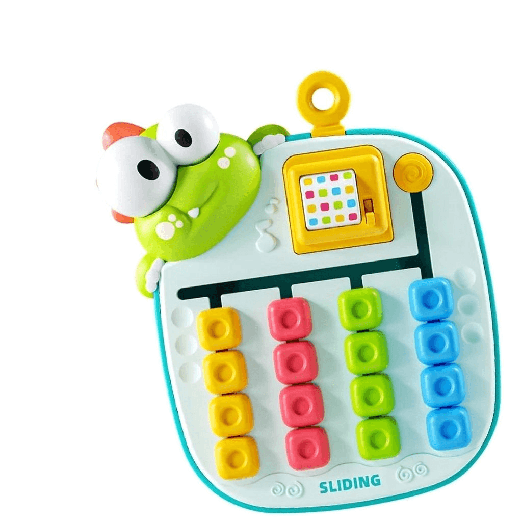 Sliding Colour Matching Puzzle for Screen-Free Play