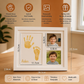 Kids’ Handprint Keepsake Frame Kit with Two Photo Spaces