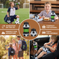 Foldable Silicone Soccer Water Bottle for Kids
