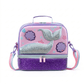 Insulated Double Layer Kids Lunch Bag for School, Thermal Food Storage Tote
