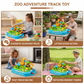 Zoo Adventure Animal Track Playset for Kids