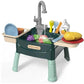 Kids Play Kitchen Set with Running Water – Pretend Cooking Toy for Boys & Girls