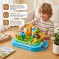 Zoo Adventure Animal Track Playset for Kids