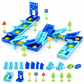 Build-your-own track with gravity-powered racing