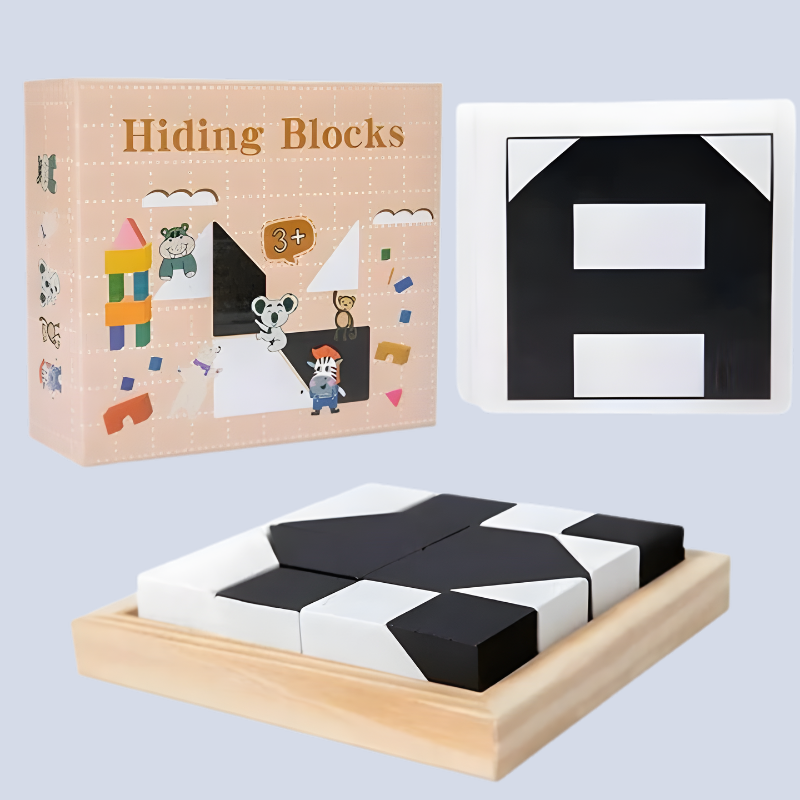 Kids Interactive Puzzle Building Game – Creative Thinking & Imagination Development Toy