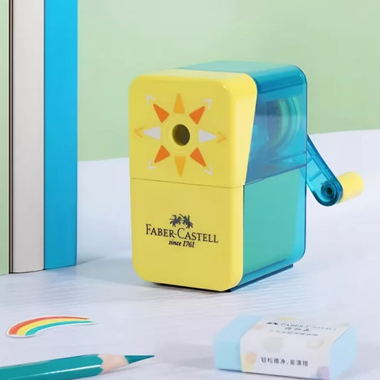 Manual Hand Crank Pencil Sharpener – Heavy Duty Desktop Sharpener for School & Office