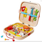 Montessori Wooden Tool Box for Kids – DIY Assembly & Building Construction Toy