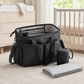 Waterproof Nappy Tote Bag with Change Mat and Dummy Case