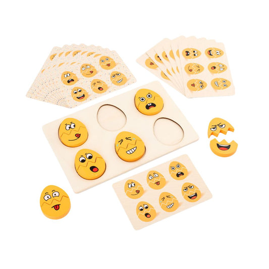 Toddler Matching Eggs Toy – Montessori Shape & Color Sorting Learning Game