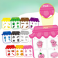Magnetic Sticker Art Set for Kids – Montessori Creative Learning & DIY Craft Kit