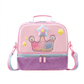 Insulated Double Layer Kids Lunch Bag for School, Thermal Food Storage Tote