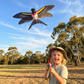 Flapping Wing Bird Kite for Kids