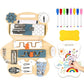 Wooden Bear Busy Board Drawing Toy