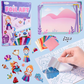 Kids Foil Art Craft Kit – DIY Sticker & Metallic Foil Art Set for Creative Play