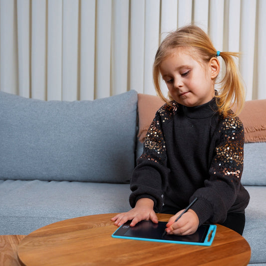 LCD Writing Tablet for Kids – Digital Drawing Pad with Stylus, Reusable Art Board for Children