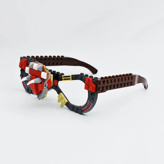 Dinosaur Block Builder Glasses
