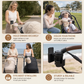 3-in-1 Pram Cup and Phone Holder with Adjustable Clamp