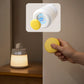 Mountable night light with feeding-time tracker