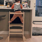 3-in-1 Convertible Learning Tower with Table and Chalkboard – image 6