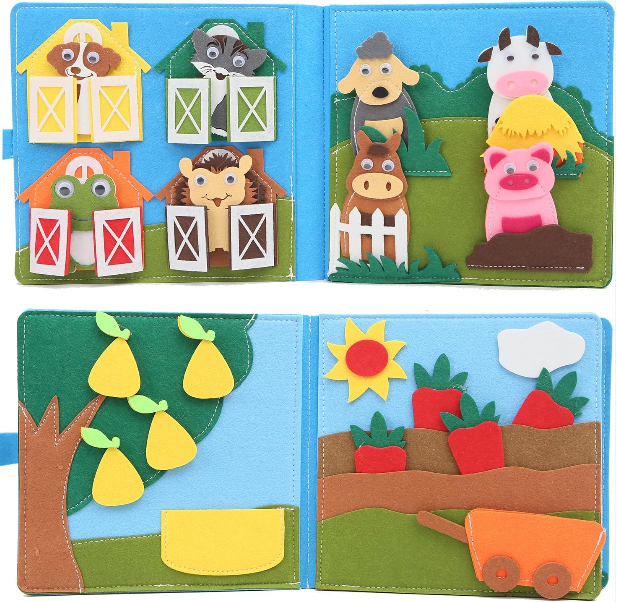 3D Montessori Storytelling Barn Book