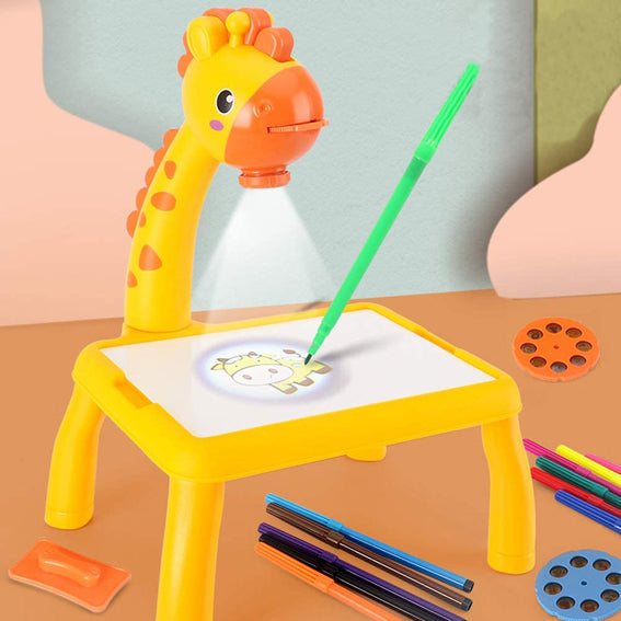 Giraffe projector for drawing Table