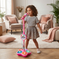Kids Karaoke Machine with Microphone & Stand – Musical Singing Toy for Children