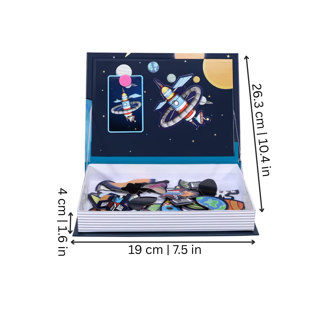 Magnetic 3D Puzzle Board for Kids – Educational STEM Learning & Problem-Solving Toy