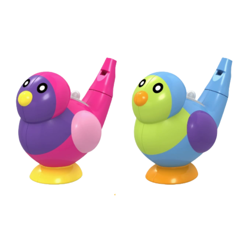 Kids Water Bird Whistle Bath Toy – Colorful Musical Bath Time Toy for Toddlers & Babies