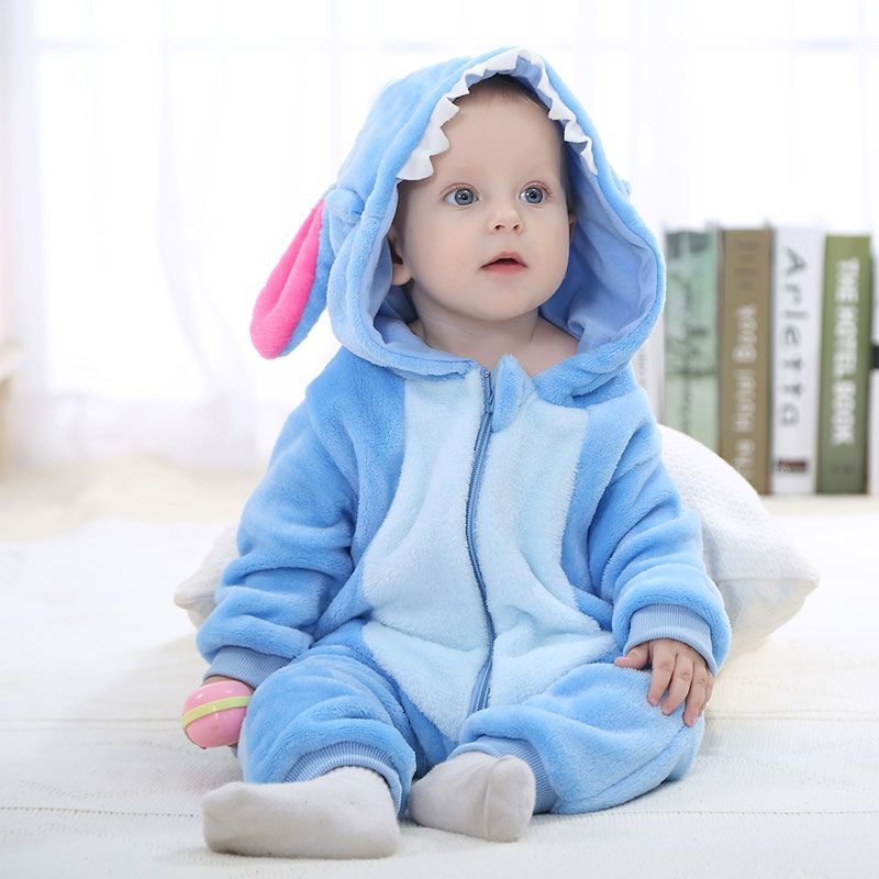 Hooded Animal Onesie Pajamas – Soft Plush Jumpsuit for Kids & Adults