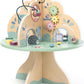 Wooden Activity Table with Abacus, Shape Sorter and Clock