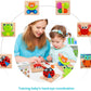 Montessori Puzzles 4 Pack - Eco-Friendly Wooden Puzzles