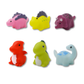 LED Light Up Dinosaur Bath Toys for Kids – Color Changing Water Bath Toy Set for Toddlers & Babies