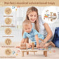 Montessori Toddler Music Set – Wooden Musical Instruments (Percussion & Rhythm), Early Learning Gift