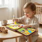 2-in-1 Montessori Storybook for Kids – Coloring & Interactive Learning Activity Book