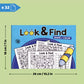 Seek & Find Coloring Book for Kids – Hidden Picture Activity Puzzle Book