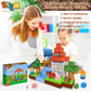 Magnetic Building Blocks Montessori Toy Set – STEM Educational Construction Tiles for Kids