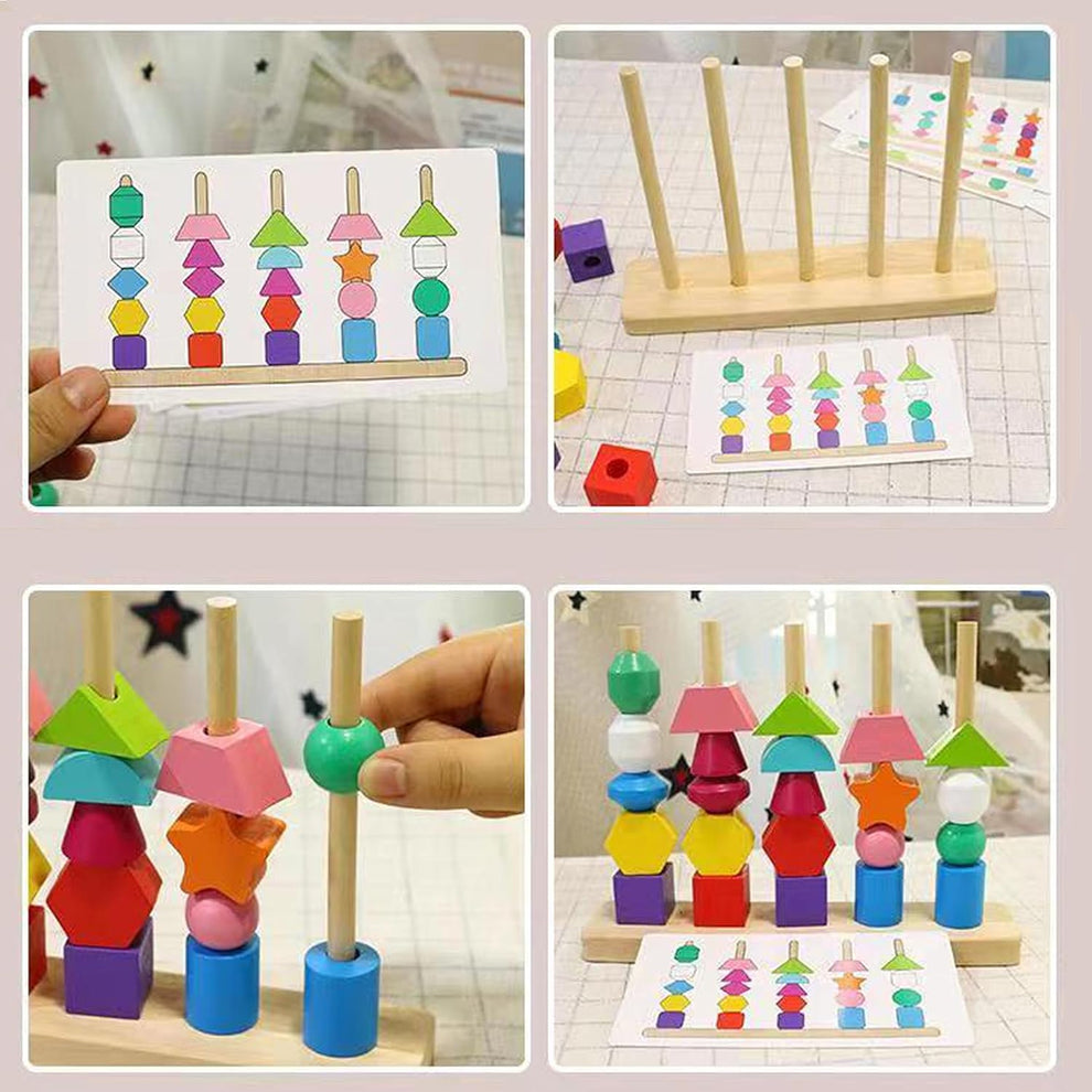 Matching Puzzle Blocks – Montessori Australia