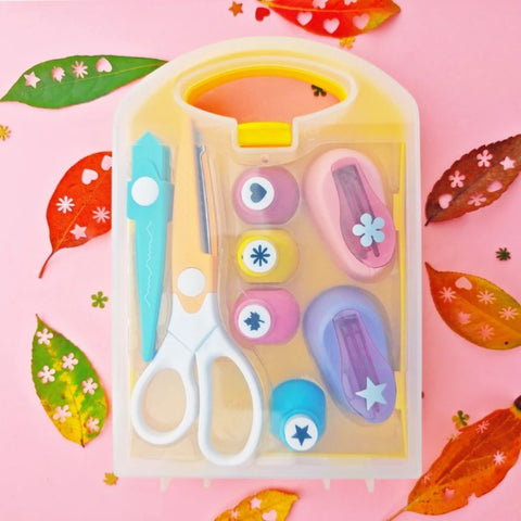 Kids DIY Craft Kit – Fun Paper Punch Art Set for Creative Projects