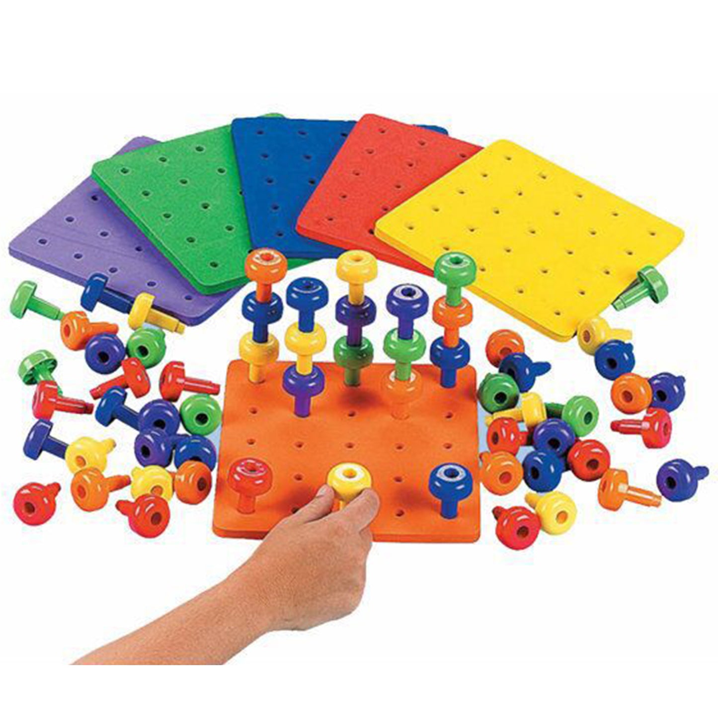 Montessori Peg Board Set